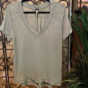 Free People V-neck tee
